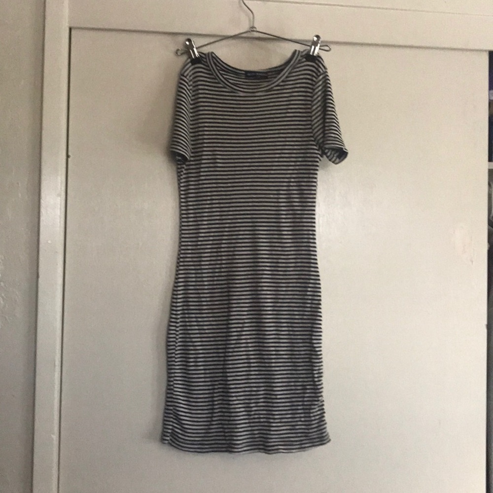 Pinstripe dress